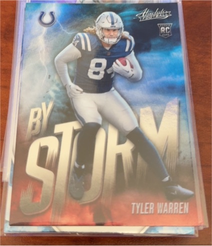2025 Panini Absolute By Storm #20 Tyler Warren — front