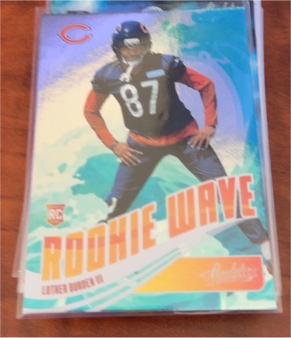2025 Panini Absolute Rookie Wave #RW-LBN Luther Burden III — front