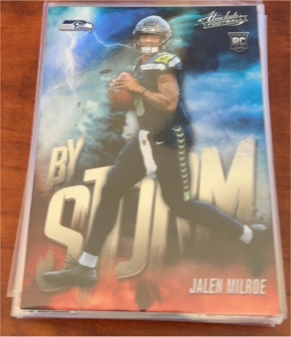 2025 Panini Absolute By Storm #6 Jalen Milroe — front