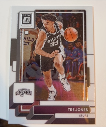 2022-23 Donruss Optic #199 Tre Jones — front