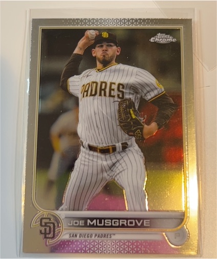 2022 Topps Chrome #11 Joe Musgrove — front