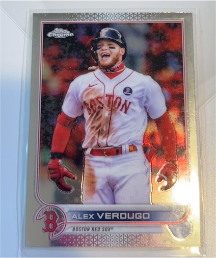 2022 Topps Chrome #33 Alex Verdugo — front