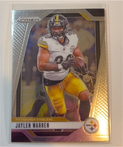 2024 Panini Prizm #242 Jaylen Warren — front