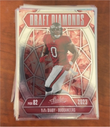 2025 Panini Absolute Draft Diamonds #DD-YDY YaYa Diaby — front