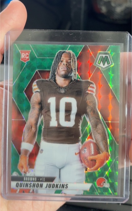 2025 Panini Mosaic #276 Quinshon Judkins — front