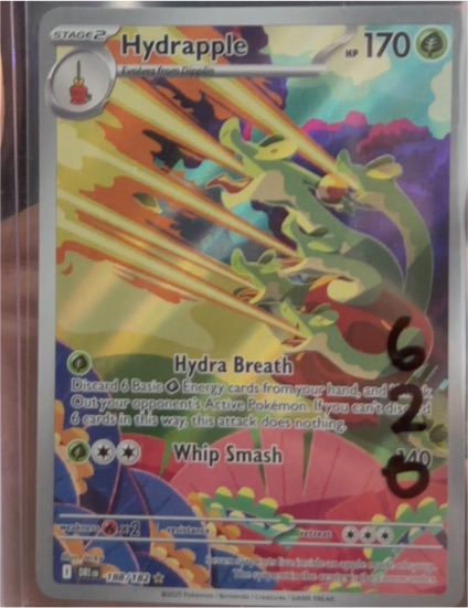 2023 Pokemon SV10: Destined Rivals #188/182 Hydrapple Illustration Rare — front