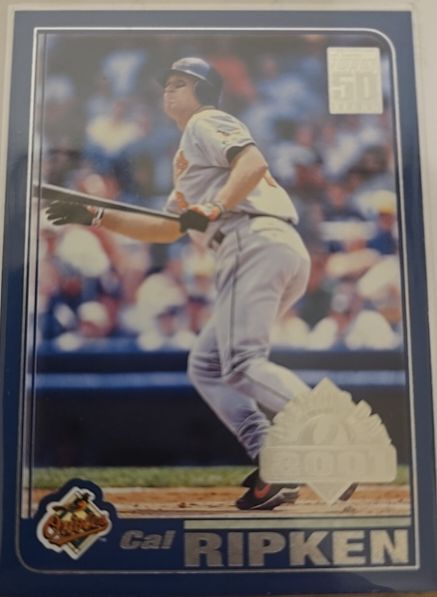 2001 Topps Opening Day #1 Cal Ripken — front