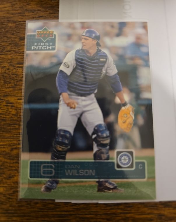 2003 Upper Deck First Pitch #6 Dan Wilson — front