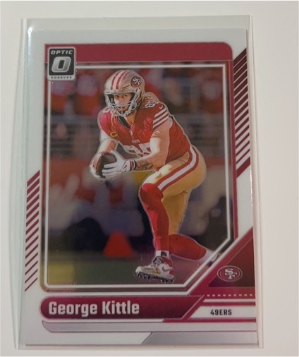 2024 Panini Donruss Optic #174 George Kittle — front