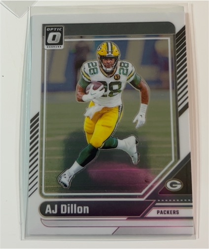 2024 Panini Donruss Optic #71 AJ Dillon — front