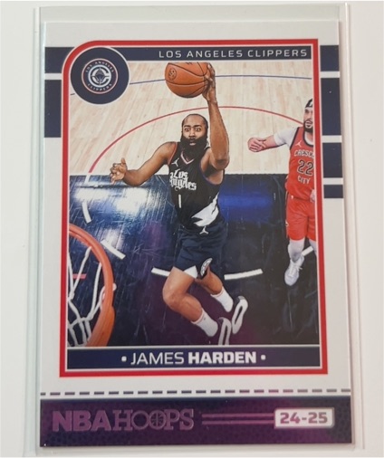 2024-25 Panini NBA Hoops #202 James Harden — front
