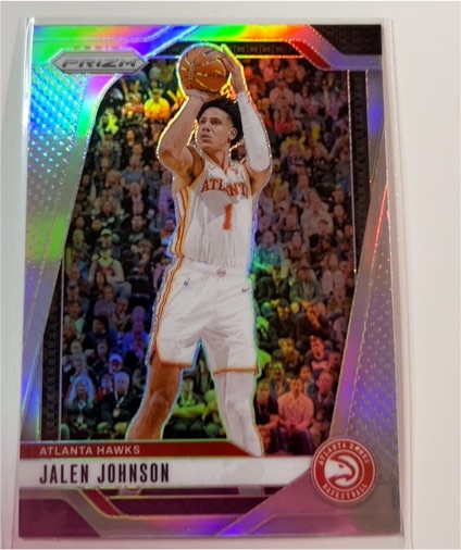 2024-25 Panini Prizm #120 Jalen Johnson — front