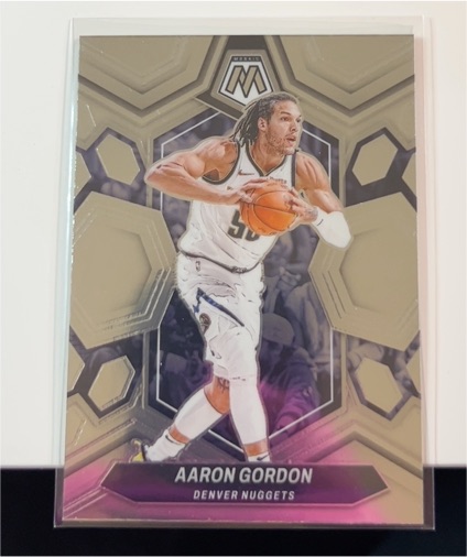 2023-24 Panini Mosaic #128 Aaron Gordon Denver Nuggets — front