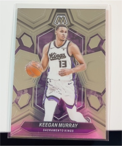 2023-24 Panini Mosaic #126 Keegan Murray — front