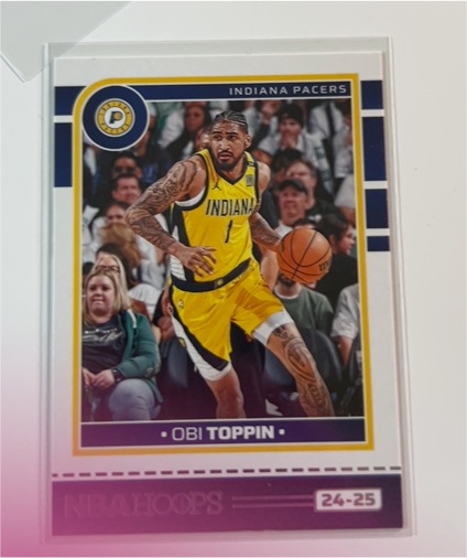 2024-25 Panini NBA Hoops #193 Obi Toppin — front