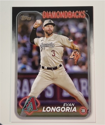 2024 Topps Series 1 #304 Evan Longoria — front