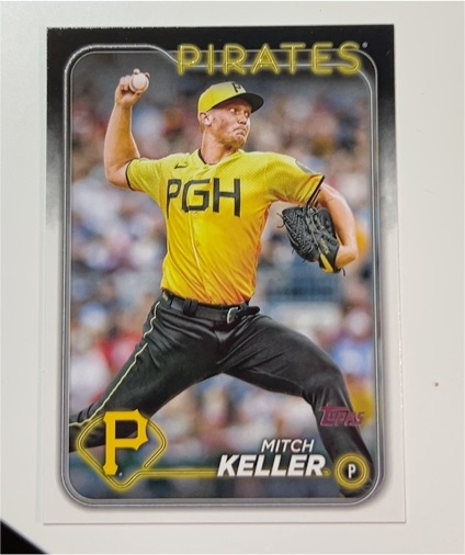 2024 Topps Series 1 #230 Mitch Keller — front