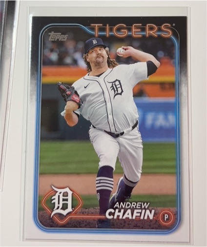 2024 Topps Update #US332 Andrew Chafin — front