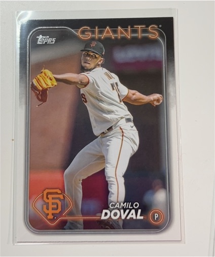2024 Topps #213 Camilo Doval — front
