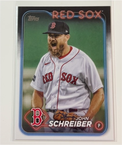 2024 Topps Series 2 #426 John Schreiber — front