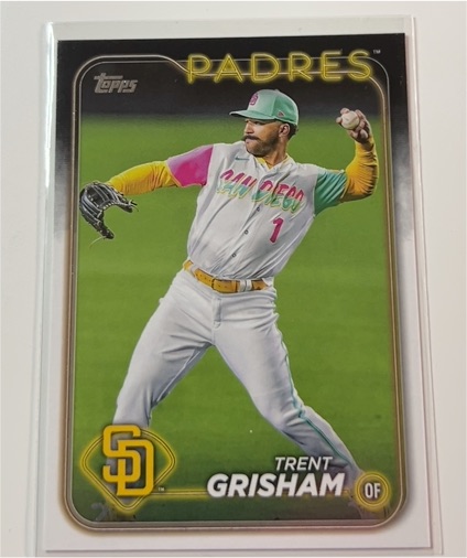 2024 Topps Series 1 #157 Trent Grisham — front