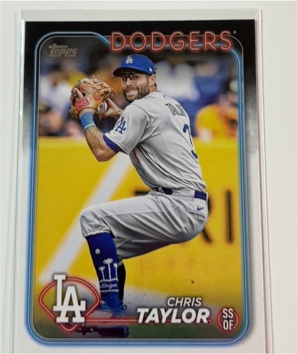 2024 Topps Series 1 #246 Chris Taylor — front