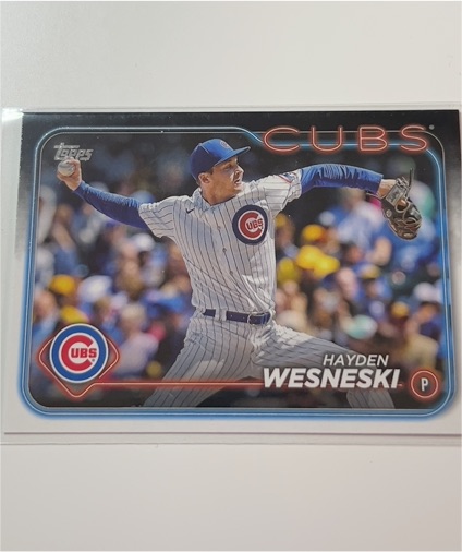 2024 Topps Series 1 #337 Hayden Wesneski Chicago Cubs — front