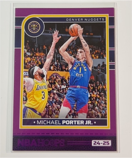 2024-25 Panini NBA Hoops #187 Michael Porter Jr. — front