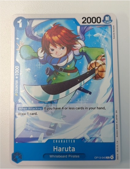 One Piece Card Game OP13-045 Haruta — front