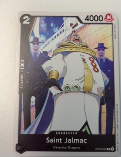One Piece Carrying On His Will OP13-085 Saint Jalmac — front
