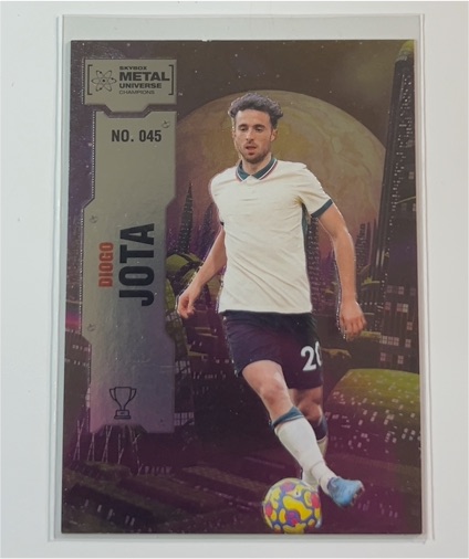 2022 Skybox Metal Universe Champions #045 Diogo Jota — front
