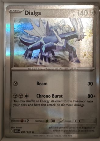 2021 Pokemon ME01 #095 Dialga — front