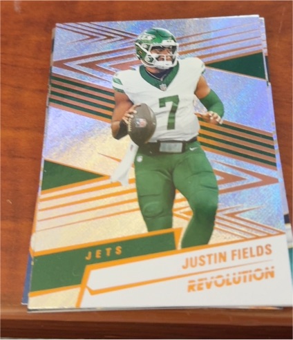 2025 Panini Revolution #168 Justin Fields — front