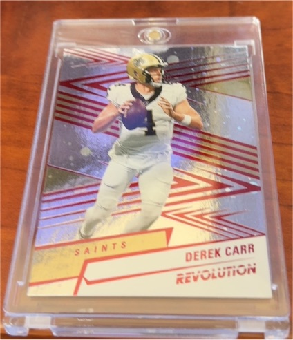 2025 Panini Revolution #27 Derek Carr — front