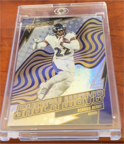 2025 Panini Revolution Shock Wave Insert #40 Derrick Henry — front