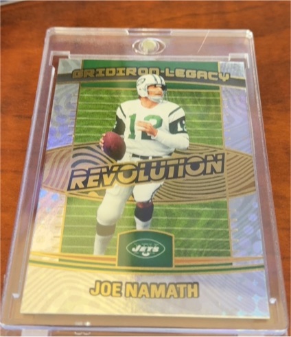 2025 Panini Revolution #5 Joe Namath — front