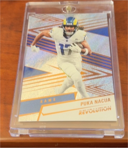 2025 Panini Revolution #25 Puka Nacua — front