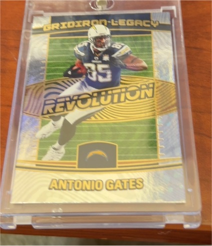 2025 Panini Revolution #10 Antonio Gates — front
