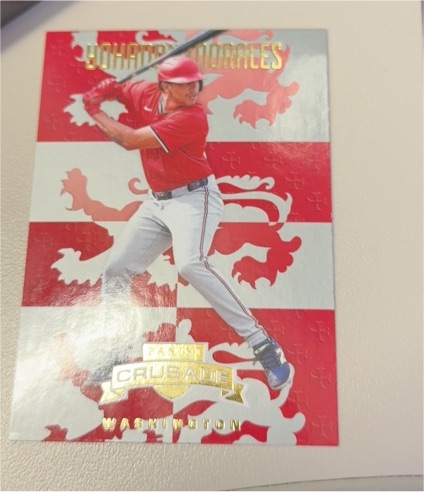 2025 Panini Crusade #85 Yohandy Morales — front
