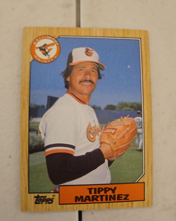 1987 Topps #728 Tippy Martinez — front