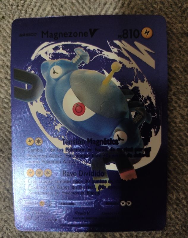 2021 Pokemon Sword & Shield Vivid Voltage #SV107 Magnezone V — front