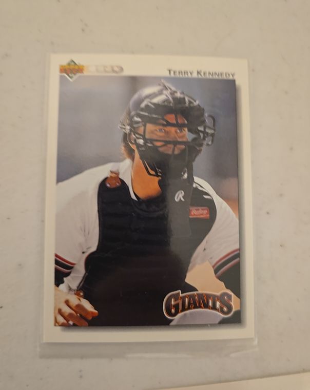 1992 Upper Deck #192 Terry Kennedy — front