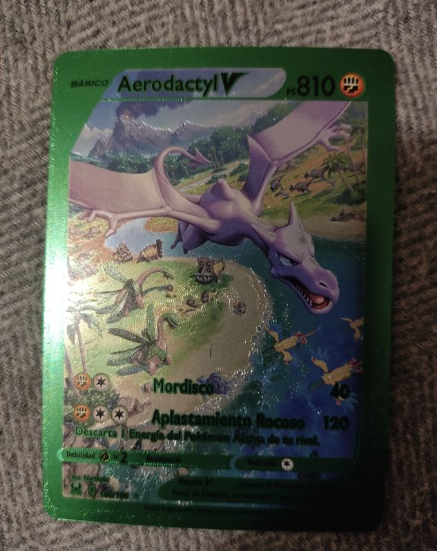 2022 Pokémon TCG Lost Origin #180 Aerodactyl V — front
