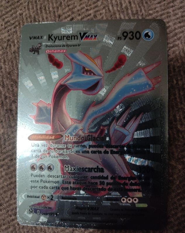 2020 Pokémon Sword & Shield #049 Kyurem VMAX — front