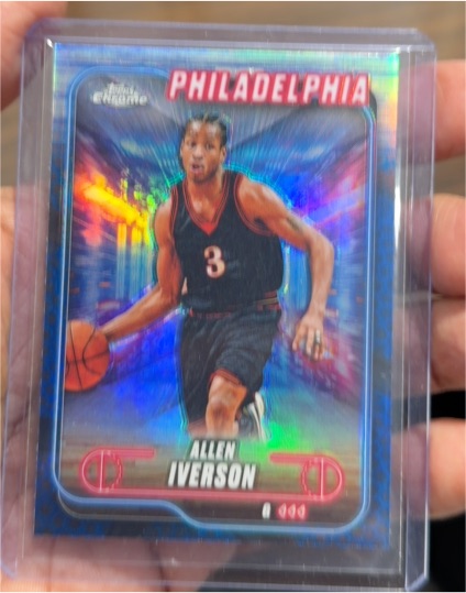 2024-25 Topps Chrome #94 Allen Iverson — front