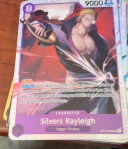 One Piece Card Game OP13-066 Silvers Rayleigh — front