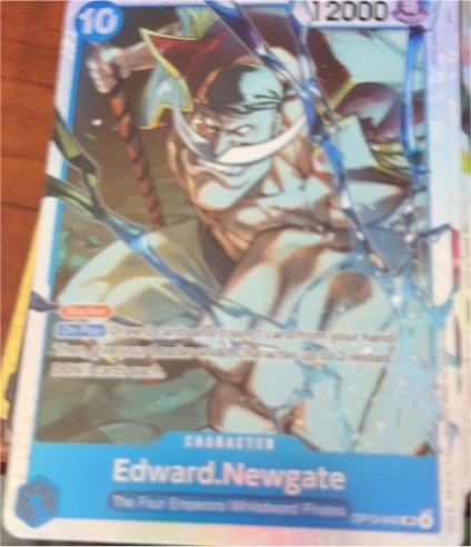 One Piece TCG OP13-042 Edward.Newgate Carrying On His Will — front