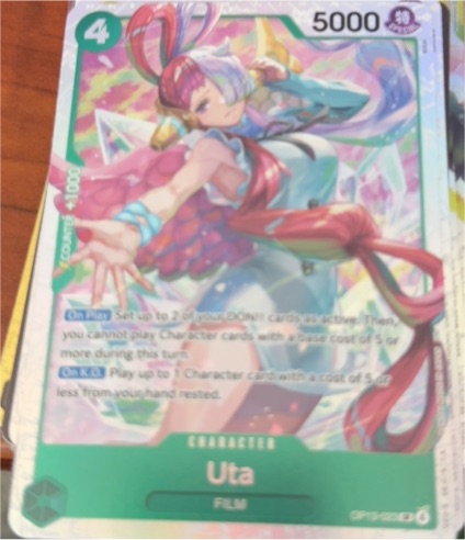 2023 One Piece Card Game OP13-023 Uta — front
