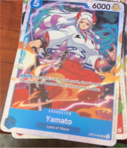 2023 One Piece Card Game OP13-054 Yamato Carrying On His Will — front