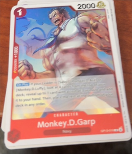 One Piece Card Game OP13-016 Monkey D. Garp — front